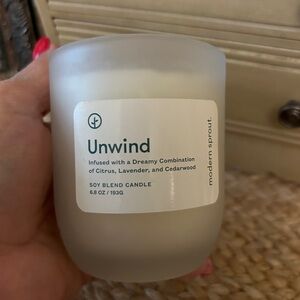Modern Sprout: Unwind Candle